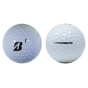 Bridgestone E6 White Used Golf Balls