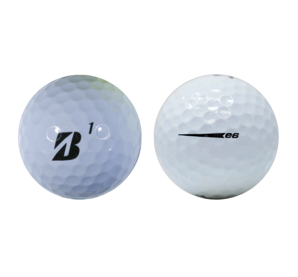 Bridgestone E6 White Used Golf Balls